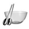 Skleda za solato s solatnimi servirji TAVERNO 23 cm, steklo, WMF