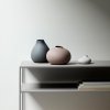 Vaza NONA, 17 cm, temno siva, Blomus