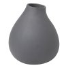 Vaza NONA, 17 cm, temno siva, Blomus