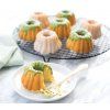 Pekač za šarkelj pecivo ANNIVERSARY BUNDLETTE BUNDT, za 6 mini tortic, zlat, Nordic Ware