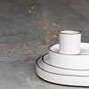 Jedilni krožnik CARACTERE GOURMET, bela White Cumulus, REVOL