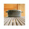 Casserole kozica, 4,25 l, črne barve, iz litega železa, Staub