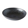 Servirna skleda BLACK PEARL 28 cm, 1,5 l, črna, keramika, MIJ