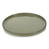 Servirni krožnik CARACTERE, 30 cm, okrogel, kaki, REVOL