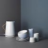 Krožniki za skodelico za kavo majhna Emma modra 2 kosa danish modern 2.0 Stelton