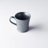Lonček BLACK SCROLL 200 ml, srebrna, keramika, MIJ