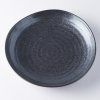 Desertni krožnik MATT BLACK, 23 cm, MIJ