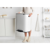 Koš za smeti s pedalom BO, 60 l, bela, Brabantia