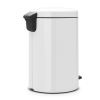 Koš za smeti s pedalom NEWICON, 20 l, bele barve, Brabantia