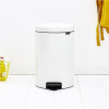 Koš za smeti s pedalom NEWICON, 20 l, bele barve, Brabantia
