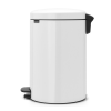 Koš za smeti s pedalom NEWICON, 20 l, bele barve, Brabantia