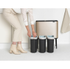 Koš na dotik TOUCH BIN, 3 x 11 l, šampanjec, Brabantia