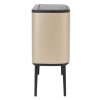 Koš na dotik TOUCH BIN, 3 x 11 l, šampanjec, Brabantia
