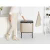Koš na dotik TOUCH BIN, 3 x 11 l, šampanjec, Brabantia