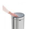 Koš na dotik TOUCH BIN NEW, 30 l, sijoče jeklo, Brabantia