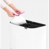 Koš na dotik BO, 3 x 11 l, bela, Brabantia