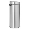 Koš za odpadke na dotik TOUCH BIN NEW 30 l, odporen na prstne odtise, matirano jeklo, Brabantia