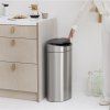 Koš na dotik TOUCH BIN NEW, 10 + 23 l, odporen na prstne odtise, mat jeklo, Brabantia