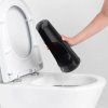 Držalo za wc ščetko, držalo za toaletni papir in stojalo za rezervne rolice v setu RENEW, črne barve, Brabantia