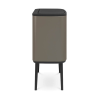 Koš na dotik BO, 36 l, platina, Brabantia