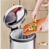 Koš za smeti s pedalom NEWICON, 30 l, odporen na prstne odtise, mat jeklo, Brabantia