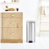 Koš za smeti s pedalom NEWICON, 30 l, odporen na prstne odtise, mat jeklo, Brabantia