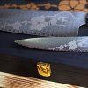 Japonski set nožev JOSHI SAKURA, 4 kosi, z brusilnim kamnom, darilna škatla, Dellinger