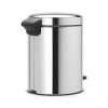 Koš za smeti s pedalom NEWICON, 5 l, sijoče jeklo, Brabantia