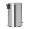 Koš za smeti s pedalom NEWICON, 20 l, jeklo mat, Brabantia