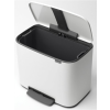 Koš za smeti s pedalom BO, 36 l, bela, Brabantia
