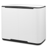 Koš za smeti s pedalom BO, 36 l, bela, Brabantia