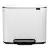 Koš za smeti s pedalom BO, 36 l, bela, Brabantia