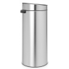 Koš na dotik TOUCH BIN NEW, 30 l, mat jeklo, Brabantia