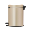 Koš za smeti s pedalom NEWICON, 5 l, šampanjec, Brabantia