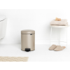 Koš za smeti s pedalom NEWICON, 5 l, šampanjec, Brabantia