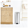 Koš za smeti s pedalom NEWICON, 30 l, jeklo mat, Brabantia