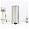 Koš za smeti s pedalom NEWICON, 30 l, jeklo mat, Brabantia