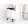 Koš za perilo BO, 2 x 45 l, bela, Brabantia