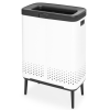 Koš za perilo BO, 2 x 45 l, bela, Brabantia