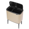 Koš na dotik BO, 11 + 23 l, šampanjec, Brabantia