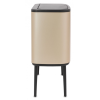 Koš na dotik BO, 11 + 23 l, šampanjec, Brabantia