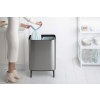 Koš na dotik BO, 2 x 30 l, mat jeklo, Brabantia
