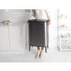 Koš na dotik BO, 2 x 30 l, mat jeklo, Brabantia