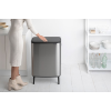 Koš na dotik BO, 2 x 30 l, mat jeklo, Brabantia