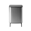 Koš na dotik BO, 2 x 30 l, mat jeklo, Brabantia