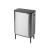 Koš na dotik BO, 2 x 30 l, mat jeklo, Brabantia