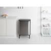 Koš na dotik BO, 2 x 30 l, mat jeklo, Brabantia