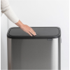 Koš na dotik BO, 2 x 30 l, mat jeklo, Brabantia
