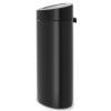 Koš na dotik TOUCH BIN NEW, 40 l, mat črna, Brabantia