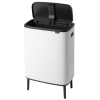 Koš na dotik BO, 60 l, bela, Brabantia